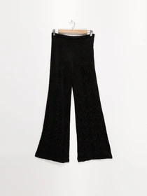 Брюки H&M модель 0359573_чорний Фото