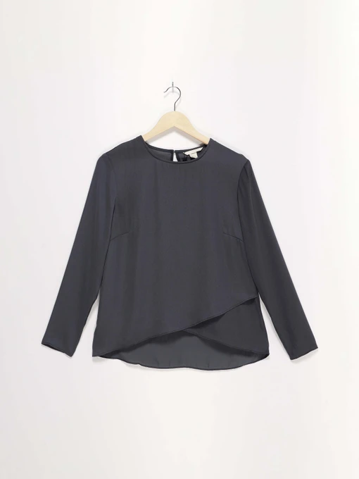 Рубашки H&M модель 0372306_т.сірий Фото