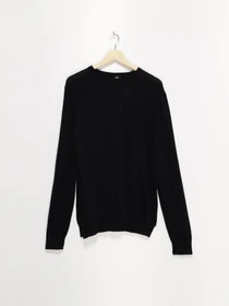 Светри та кардигани H&M модель 0378447_чорний Фото