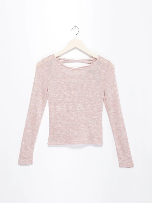 Худі та світшоти H&M модель 0379728_бежевий комб. Фото