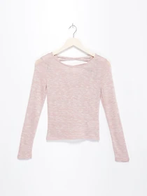 Худі та світшоти H&M модель 0379728_бежевий комб. Фото
