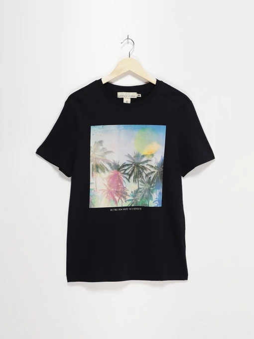 Футболки и поло H&M модель 0394674_т.синій комб. Фото