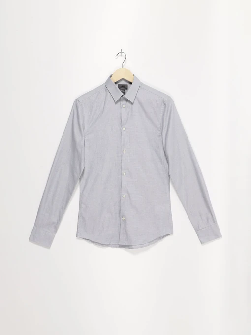 Рубашки H&M модель 0394938_синій комб. Фото