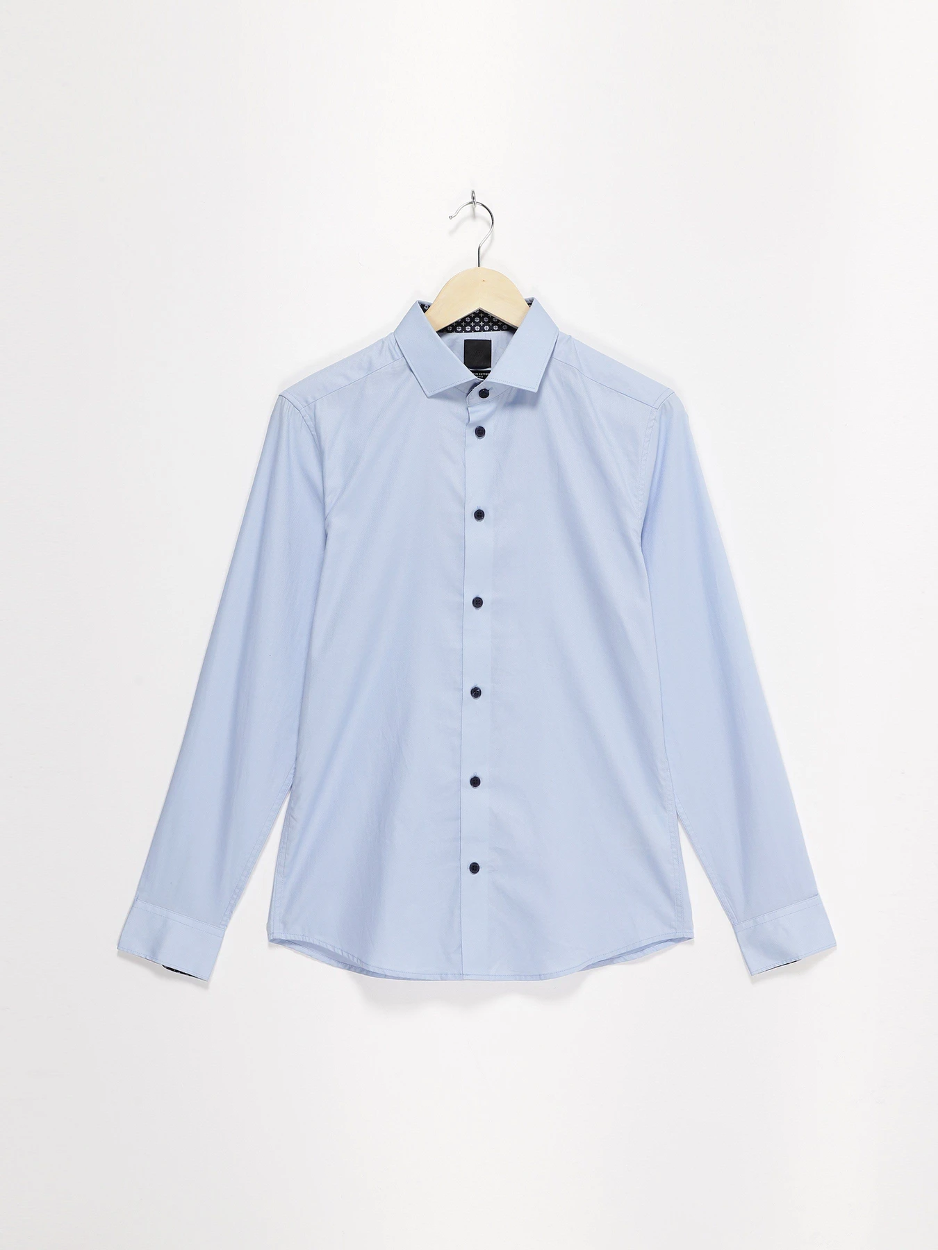 Рубашки H&M модель 0395127_блакитний Фото