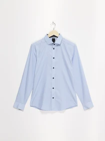 Рубашки H&M модель 0395127_блакитний Фото