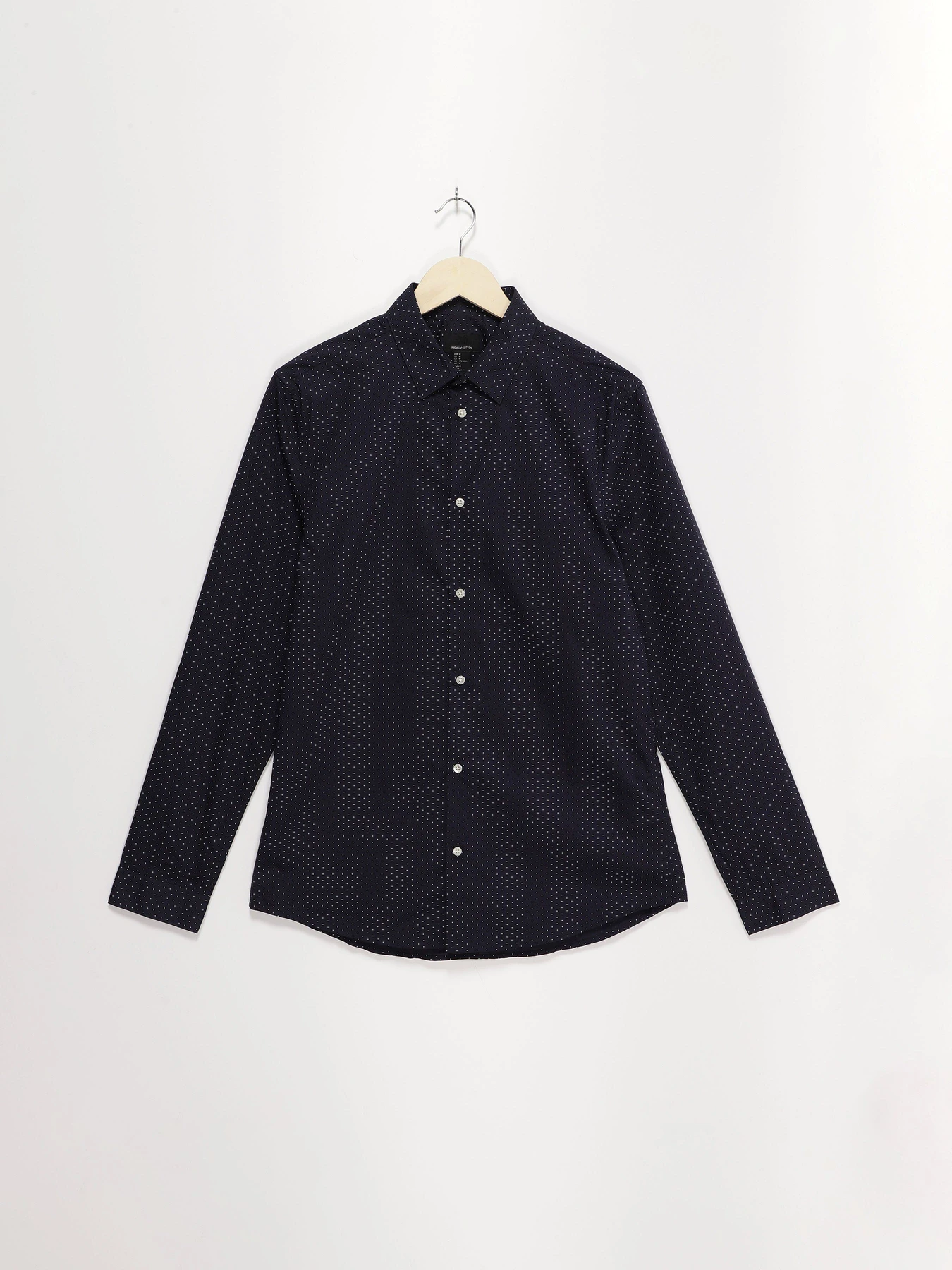 Рубашки H&M модель 0395151_т.синій комб. Фото