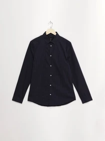 Рубашки H&M модель 0395151_т.синій комб. Фото