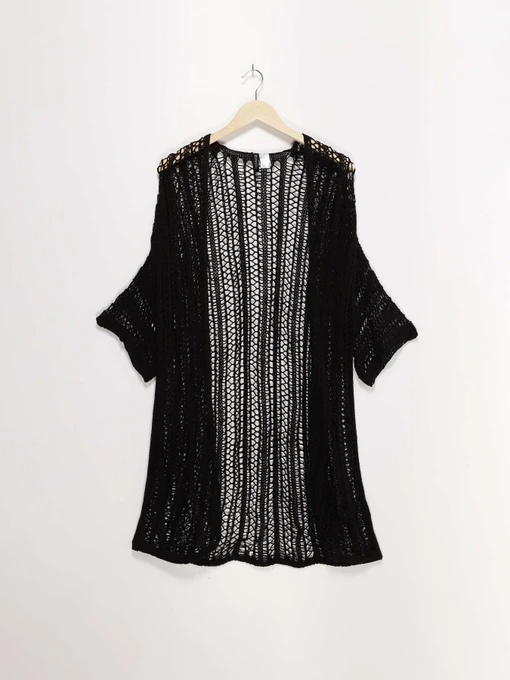Свитры и кардиганы H&M модель 0395223_чорний Фото