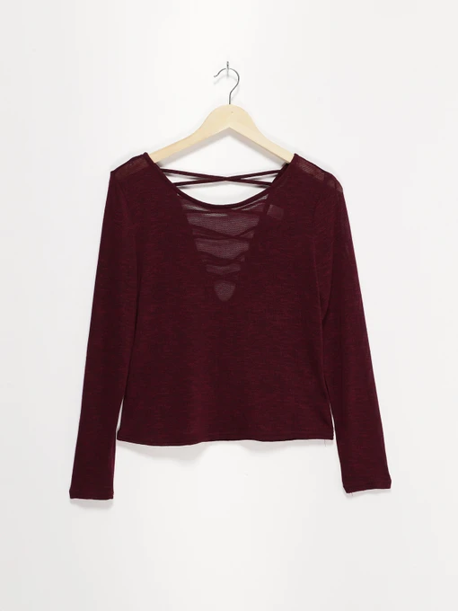 Свитры и кардиганы H&M модель 0395495_фіолетовий Фото