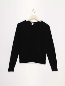 Худи и свитшоты H&M модель 0396371_чорний Фото