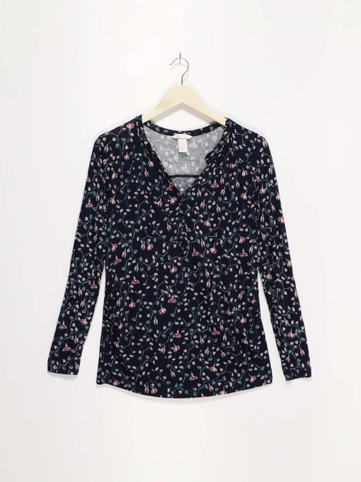 Худі та світшоти H&M модель 0398622_т.синій комб. Фото