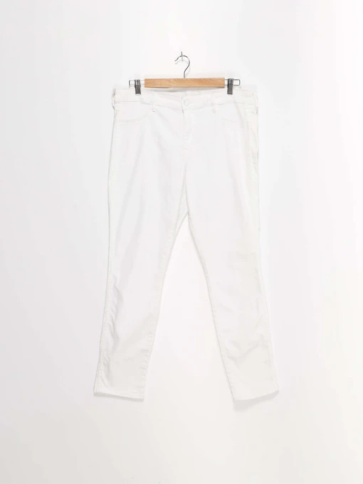 Джинсы H&M модель 0399256_білий Фото