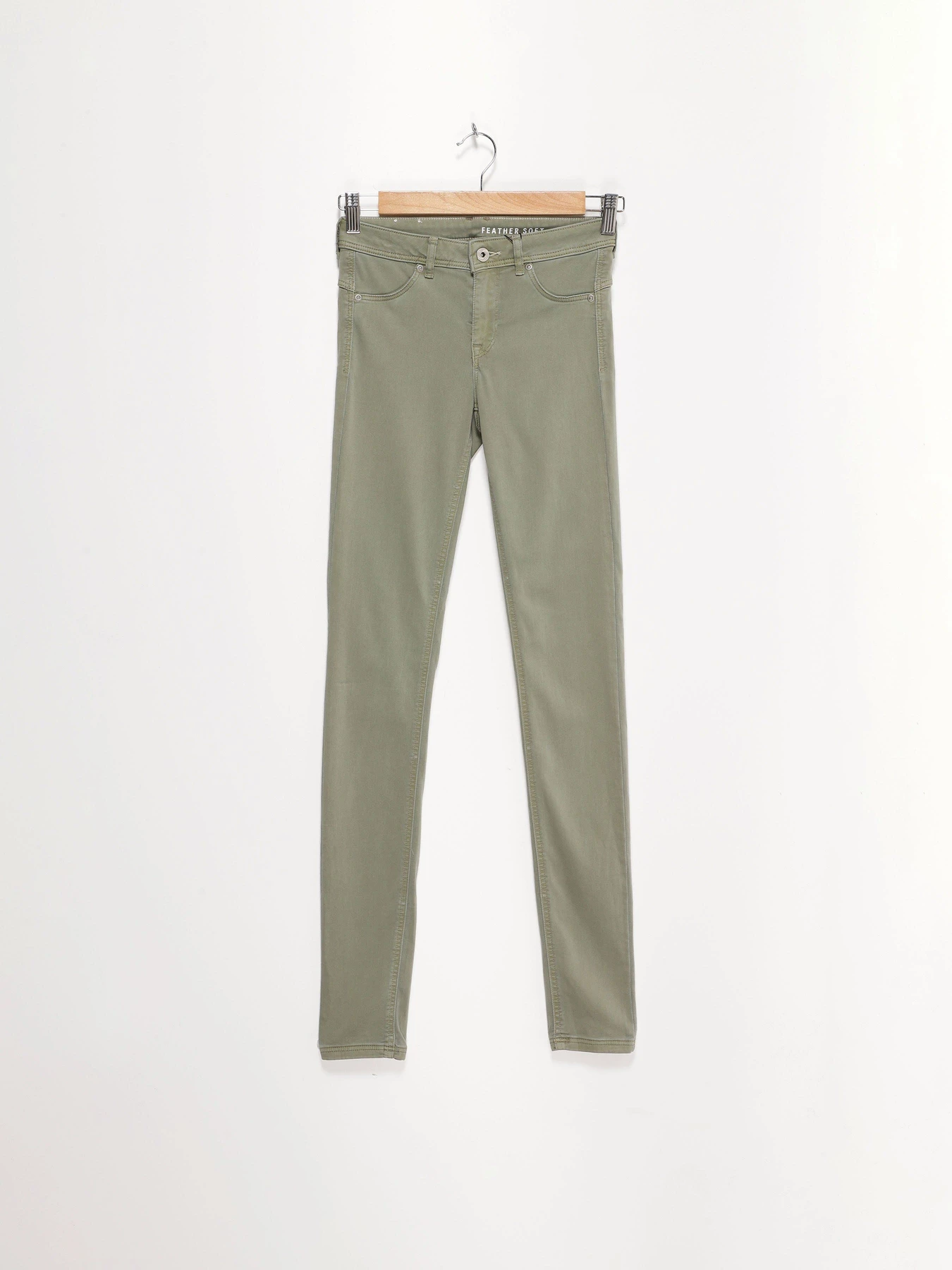 Брюки H&M модель 0400246_с.зелений Брюки H&M модель 0400246_с.зелений Фото
