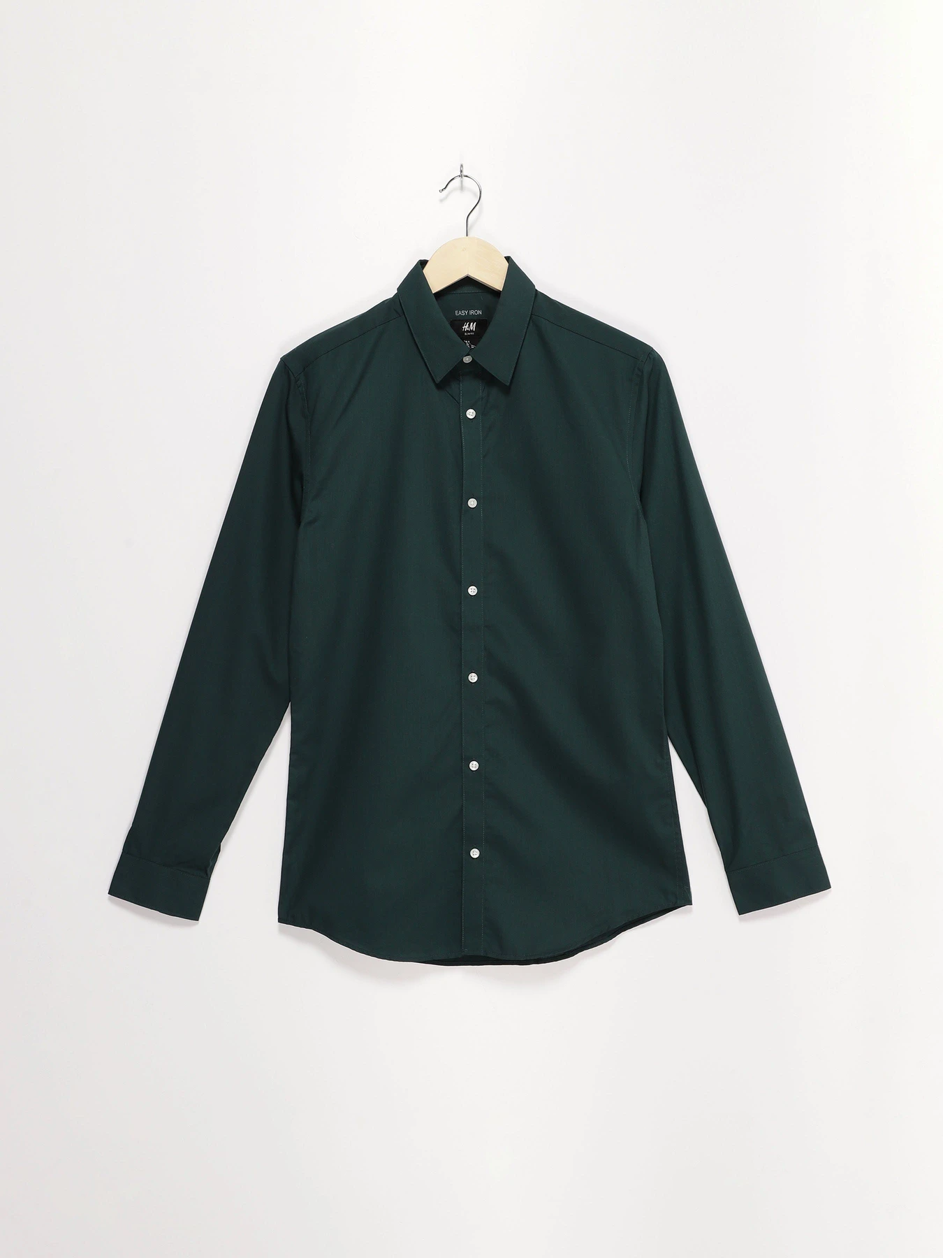 Рубашки H&M модель 0400531_т.зелений Фото