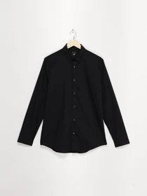 Сорочки H&M модель 0400531_чорний Фото