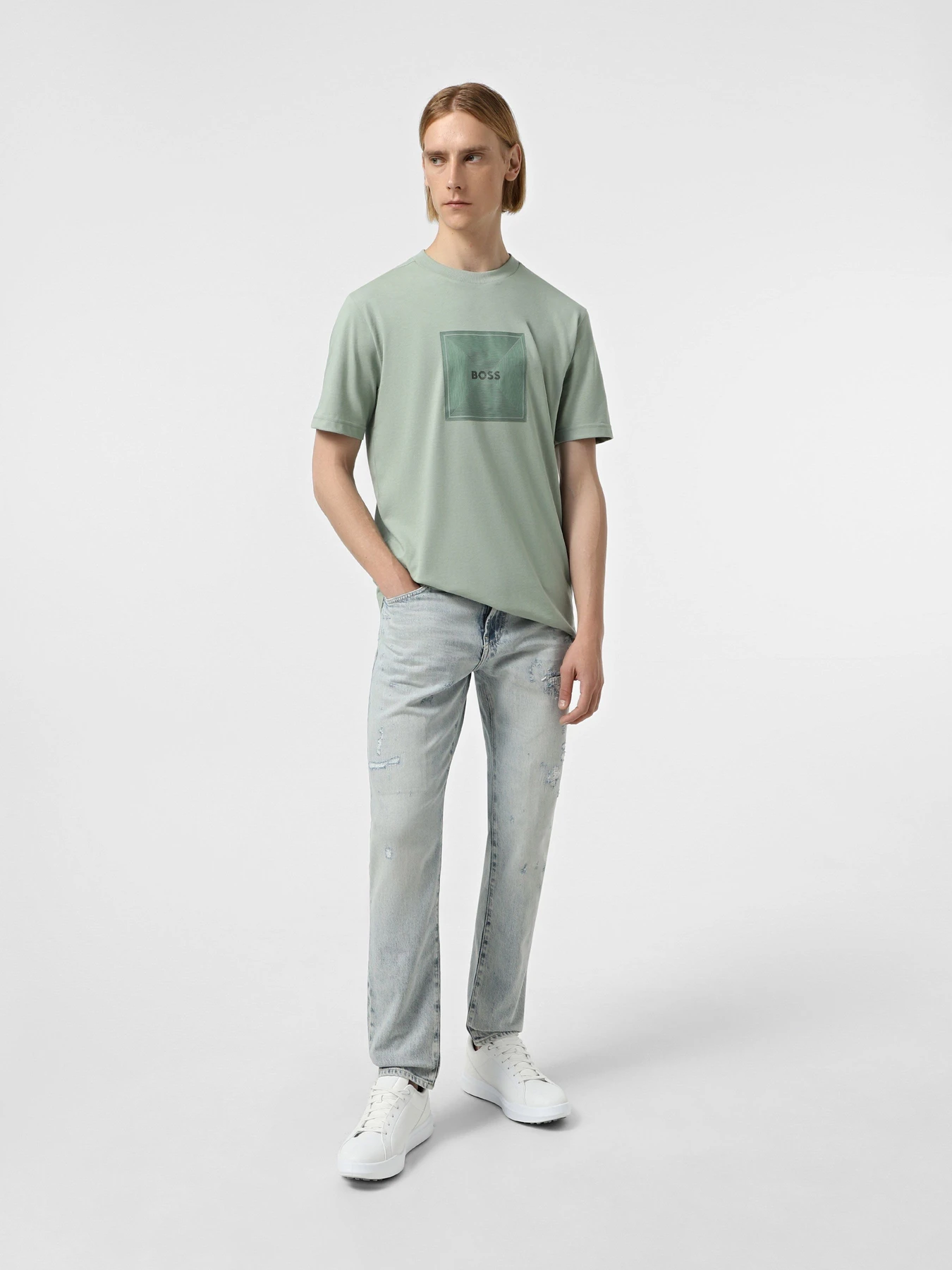 Джинси Boss модель 50537835-455 Фото