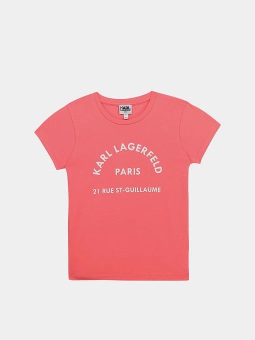 Футболки і поло Karl Lagerfeld Kids модель Z15M59/488 Фото