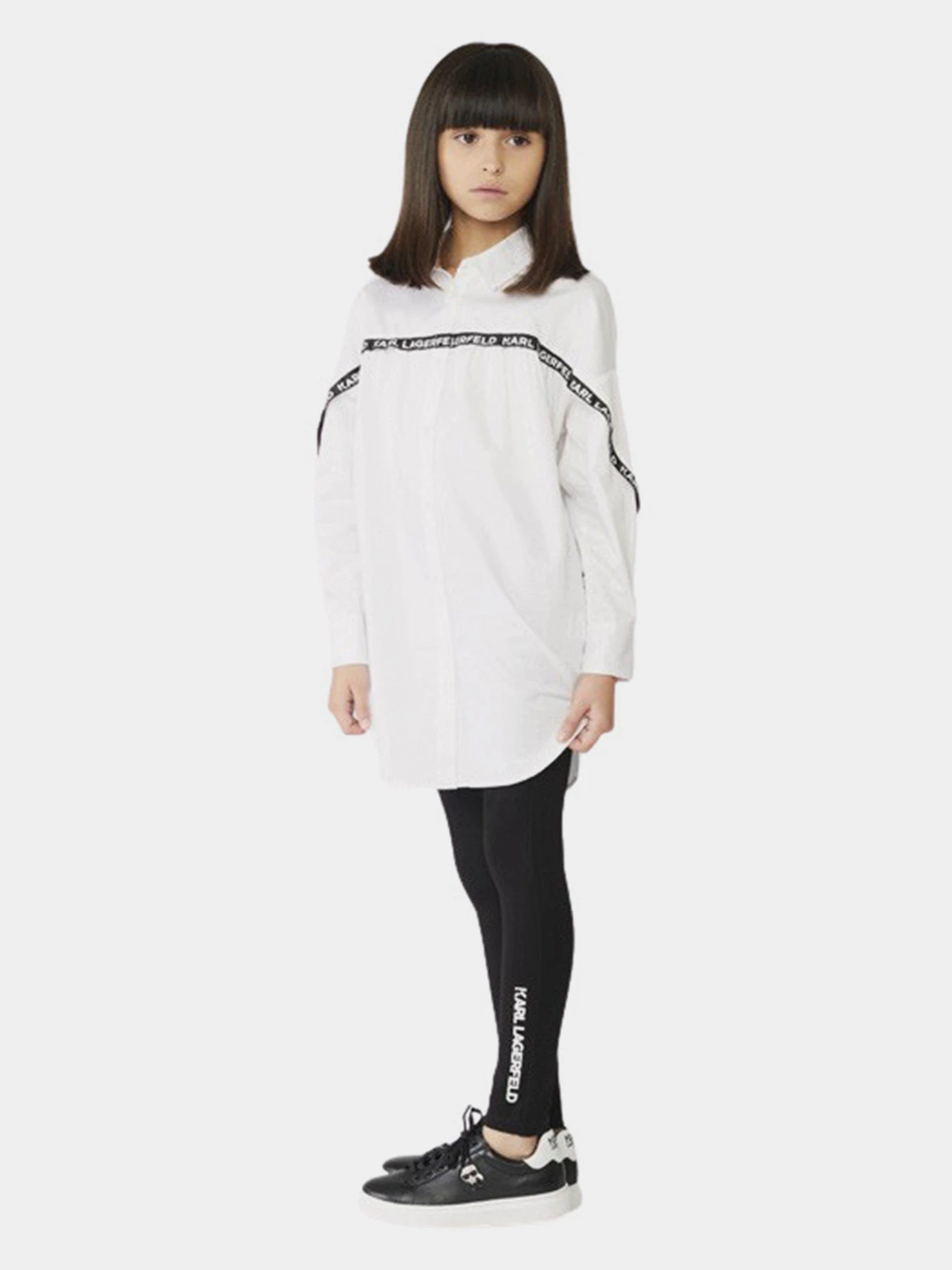 Платья Karl Lagerfeld Kids модель Z12197/10B Платья Karl Lagerfeld Kids модель Z12197/10B Фото