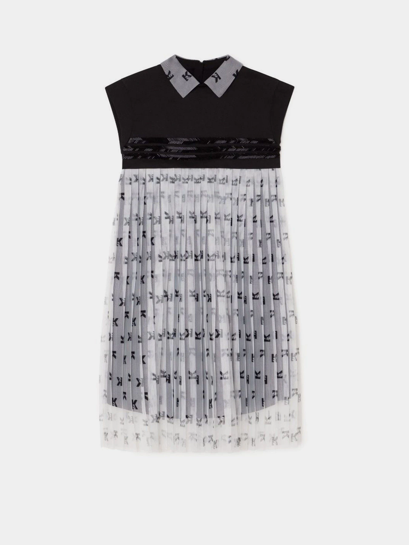 Платья Karl Lagerfeld Kids модель Z12199/M41 Платья Karl Lagerfeld Kids модель Z12199/M41 Фото