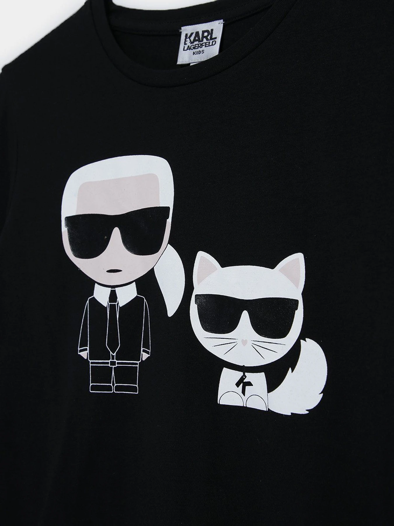 Худи и свитшоты Karl Lagerfeld Kids модель Z15323/09B Фото