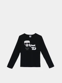 Худи и свитшоты Karl Lagerfeld Kids модель Z15323/09B Фото