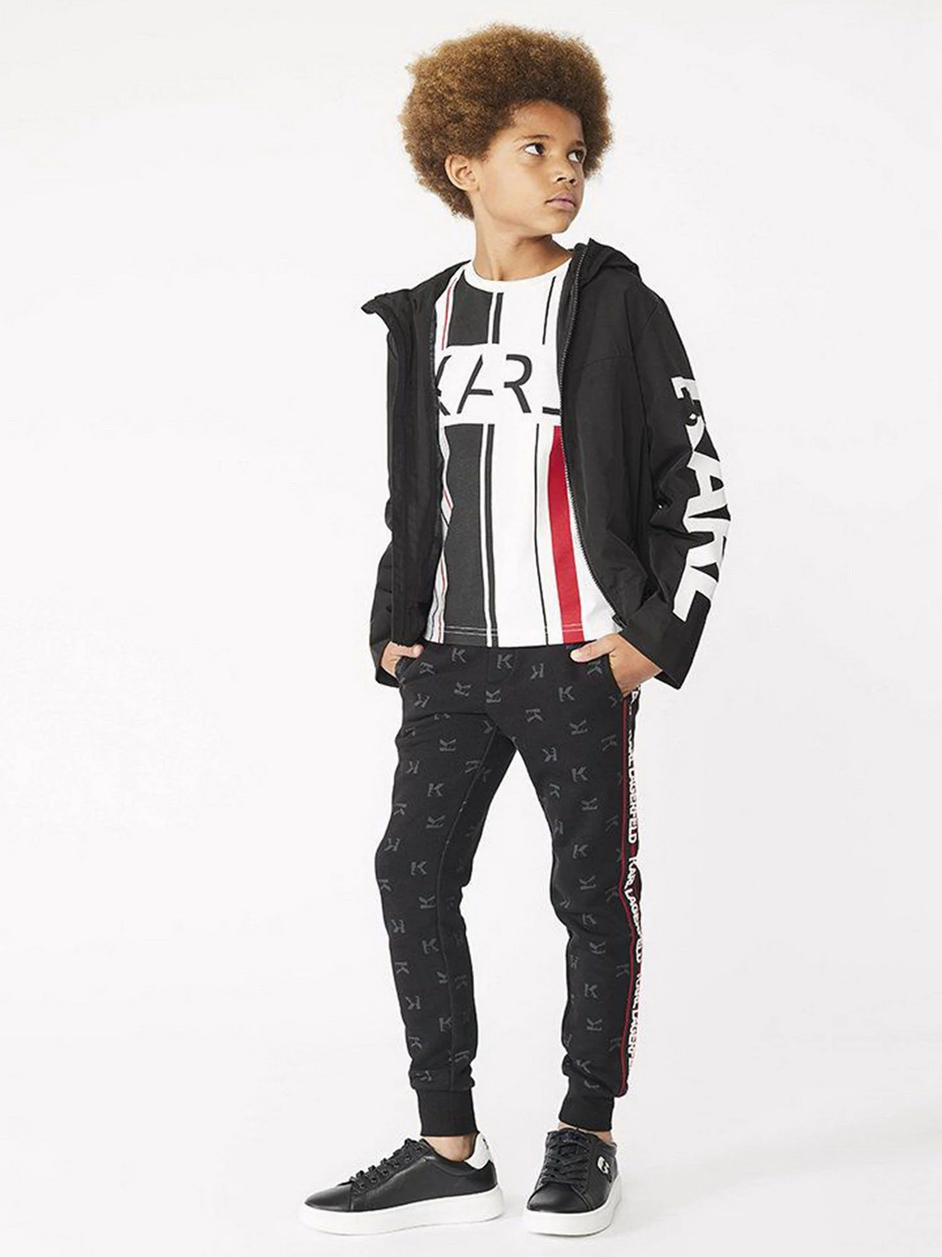 Брюки Karl Lagerfeld Kids модель Z24121/09B Брюки Karl Lagerfeld Kids модель Z24121/09B Фото