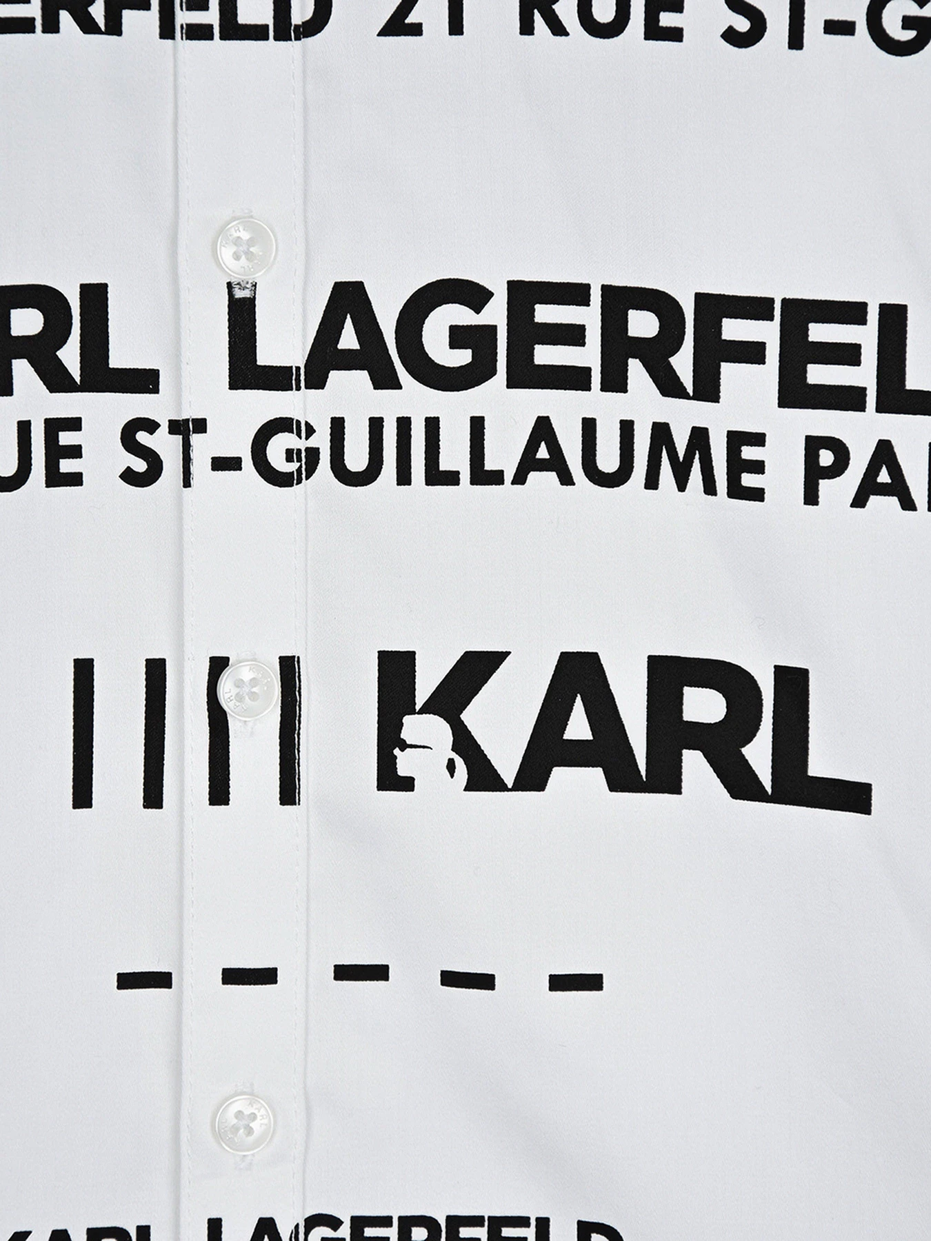 Рубашки Karl Lagerfeld Kids модель Z25317/M41 Фото