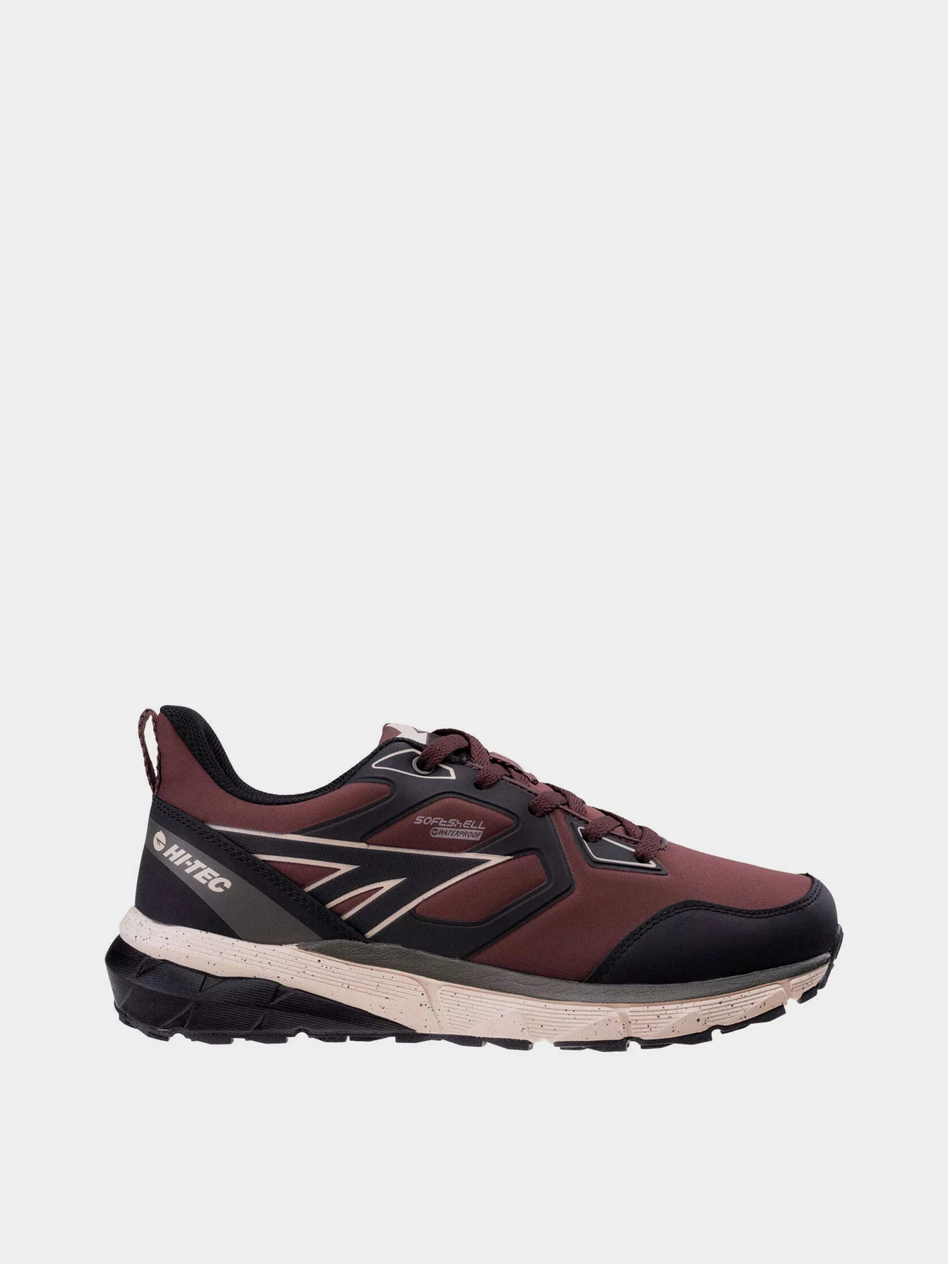 Кроссовки Hitec Bario модель BARIO WP-CINNABAR/BLACK/KHAKI Кроссовки Hitec Bario модель BARIO WP-CINNABAR/BLACK/KHAKI Фото