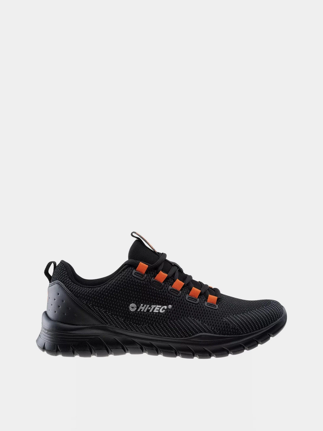 Кросівки Hitec Herami модель HERAMI-BLACK/DARK GREY/ORANGE Фото