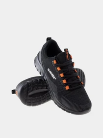Кросівки Hitec Herami модель HERAMI-BLACK/DARK GREY/ORANGE Фото