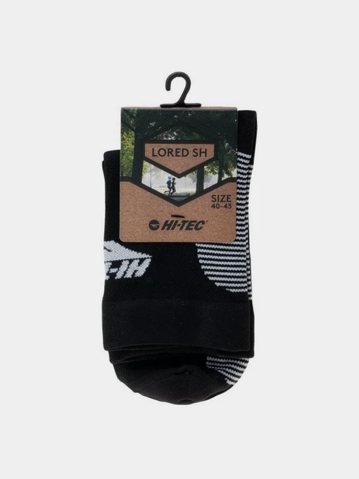 Шкарпетки та гольфи Hitec Lored SH модель LORED SH-BLACK/WHITE Фото