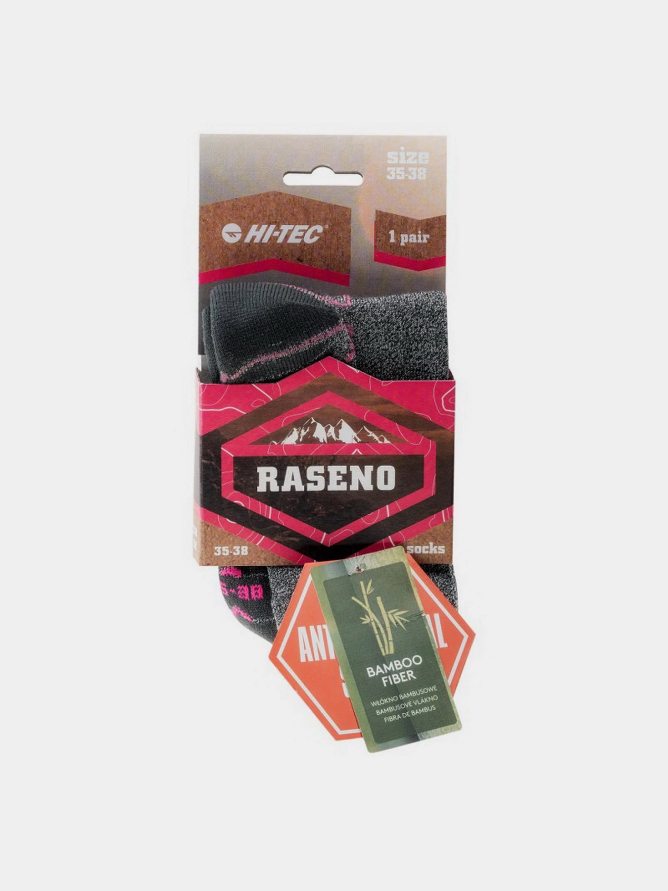 Шкарпетки та гольфи Hitec Raseno модель RASENO-GREY/LIGHT GRE/PIN/FUCH Шкарпетки та гольфи Hitec Raseno модель RASENO-GREY/LIGHT GRE/PIN/FUCH Фото