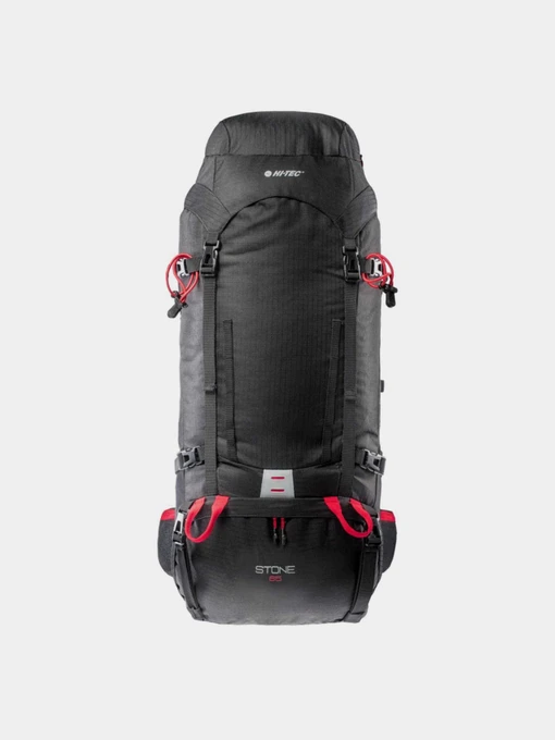 Рюкзаки Hitec Stone 65 модель STONE 65-BLACK/HIGH RISK RED Фото