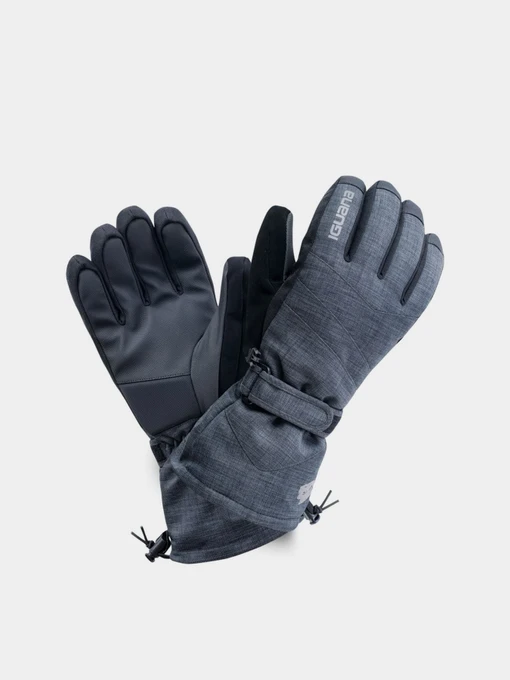 Рукавиці та рукавички Iguana Axel модель AXEL-DARK GREY MELANGE/BLACK Фото