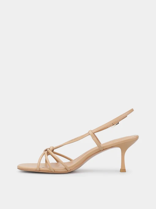 Шкіряні Жіночі Босоніжки INTERTOP x KVITKOVA фото 2