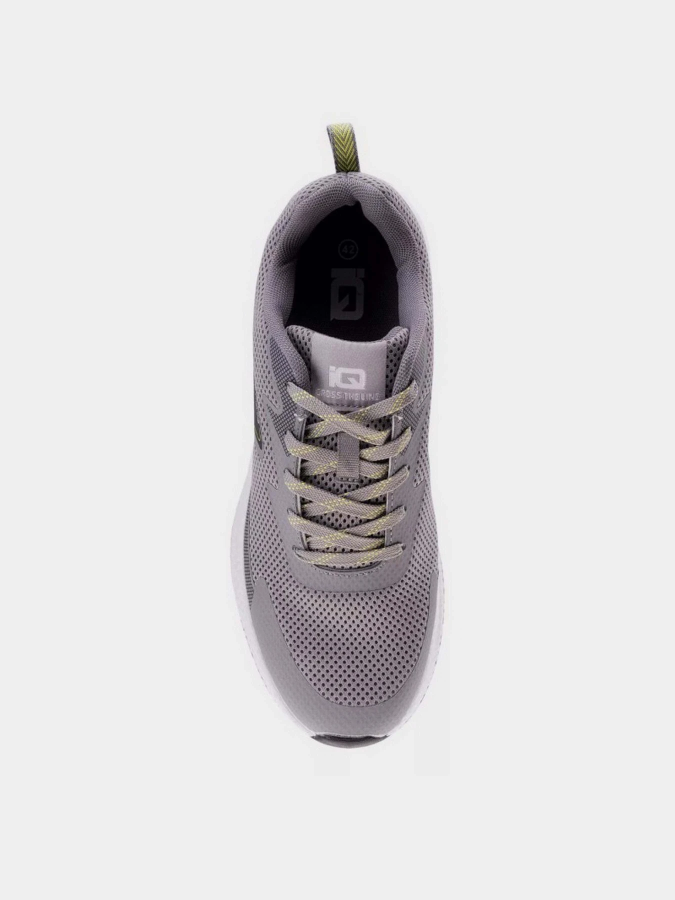 Кроссовки IQ Greton модель GRETON-MID GREY/DARK GREY/LIME Кроссовки IQ Greton модель GRETON-MID GREY/DARK GREY/LIME Фото