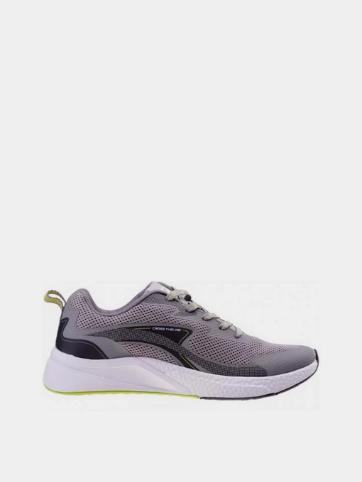 Кроссовки IQ Greton модель GRETON-MID GREY/DARK GREY/LIME Фото