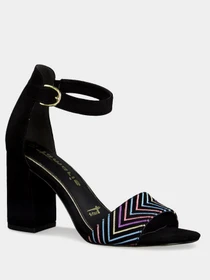 Босоножки Tamaris модель 1-1-28384-24 016 BLK UNI/MULTI Фото