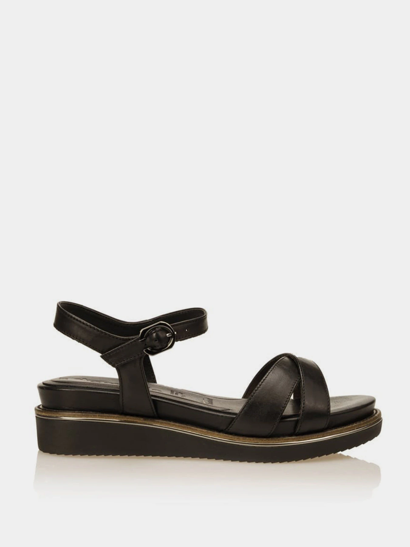Босоножки Tamaris модель 1-1-28225-26 903 BLACK LEATHER Босоножки Tamaris модель 1-1-28225-26 903 BLACK LEATHER Фото