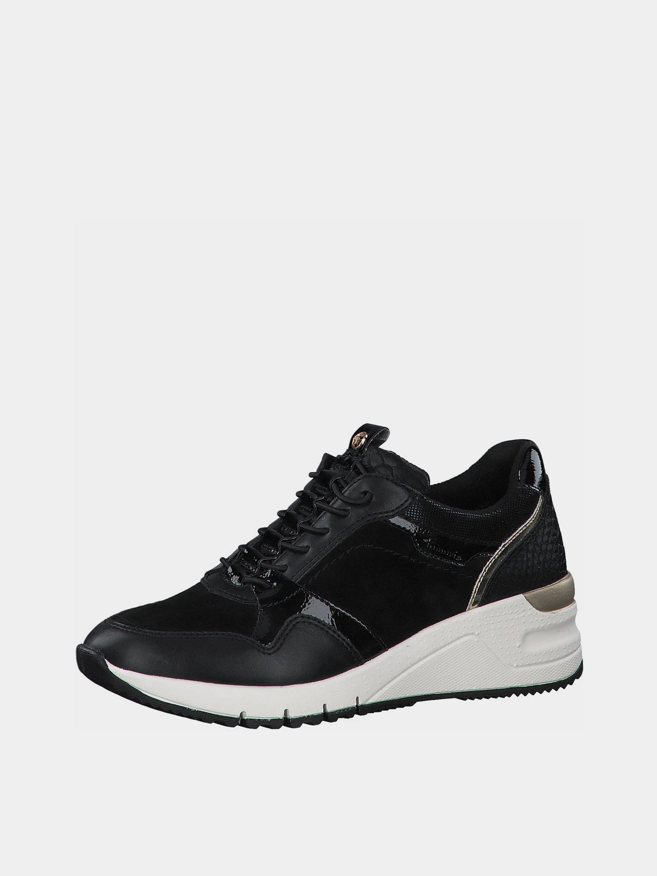 Кроссовки Tamaris модель 1-1-23701-27 048 BLACK/GOLD Фото
