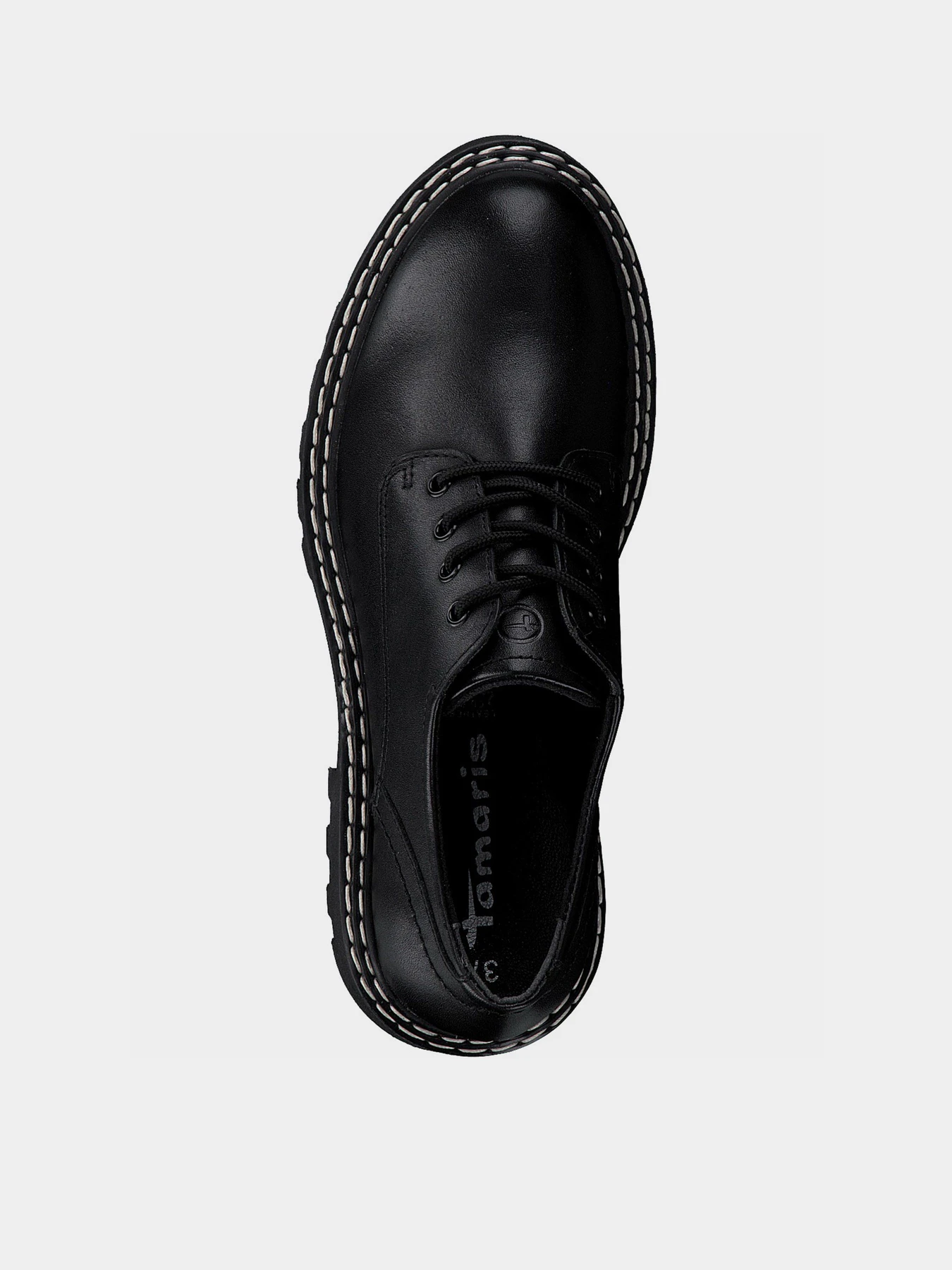 Туфли и лоферы Tamaris модель 1-1-23742-27 003 BLACK LEATHER Фото