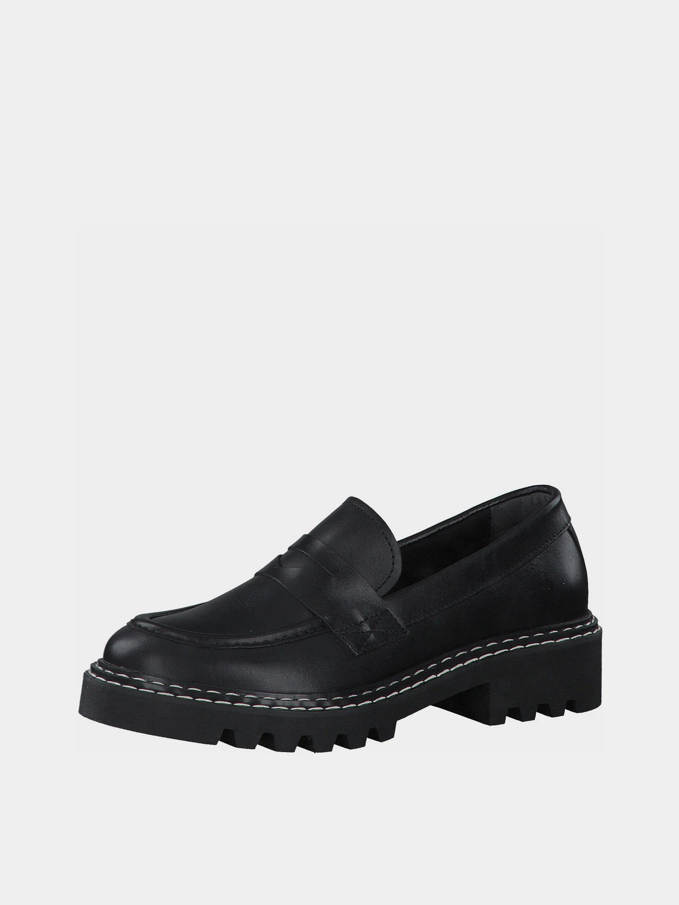 Туфли и лоферы Tamaris модель 1-1-24700-27 003 BLACK LEATHER Туфли и лоферы Tamaris модель 1-1-24700-27 003 BLACK LEATHER Фото