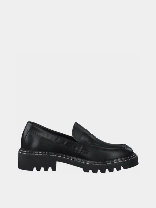 Туфли и лоферы Tamaris модель 1-1-24700-27 003 BLACK LEATHER Фото