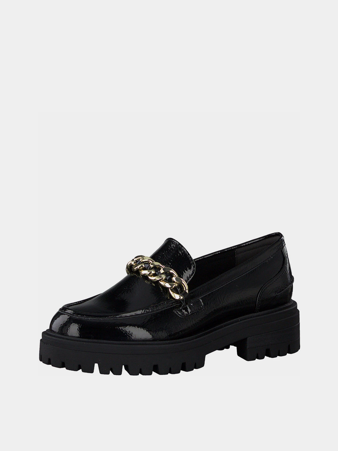 Туфли и лоферы Tamaris модель 1-1-24701-27 018 BLACK PATENT Туфли и лоферы Tamaris модель 1-1-24701-27 018 BLACK PATENT Фото