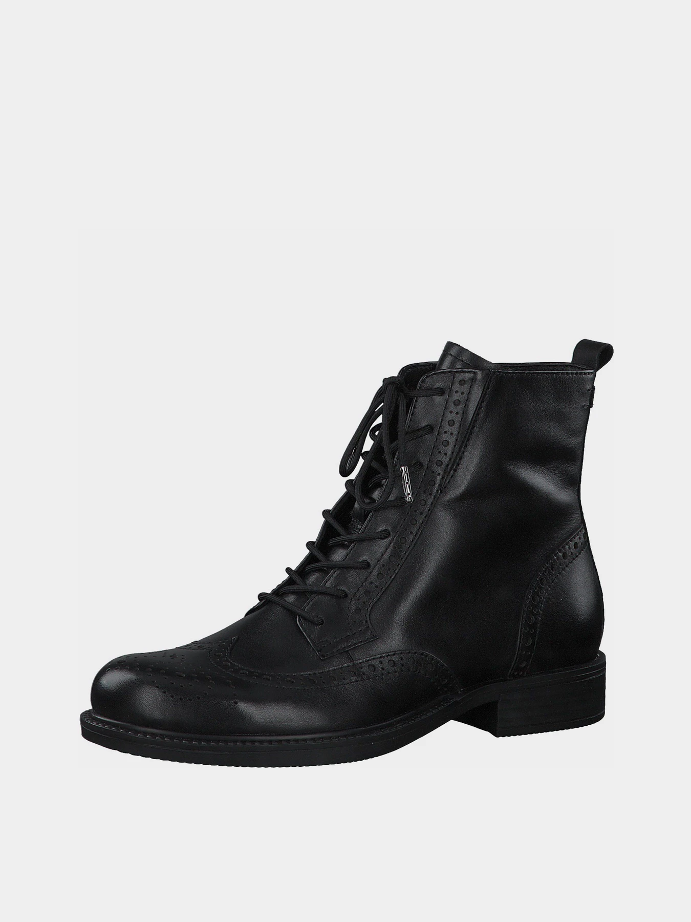 Ботинки и сапоги Tamaris модель 1-1-25106-27 003 BLACK LEATHER Фото