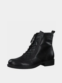 Ботинки и сапоги Tamaris модель 1-1-25106-27 003 BLACK LEATHER Фото