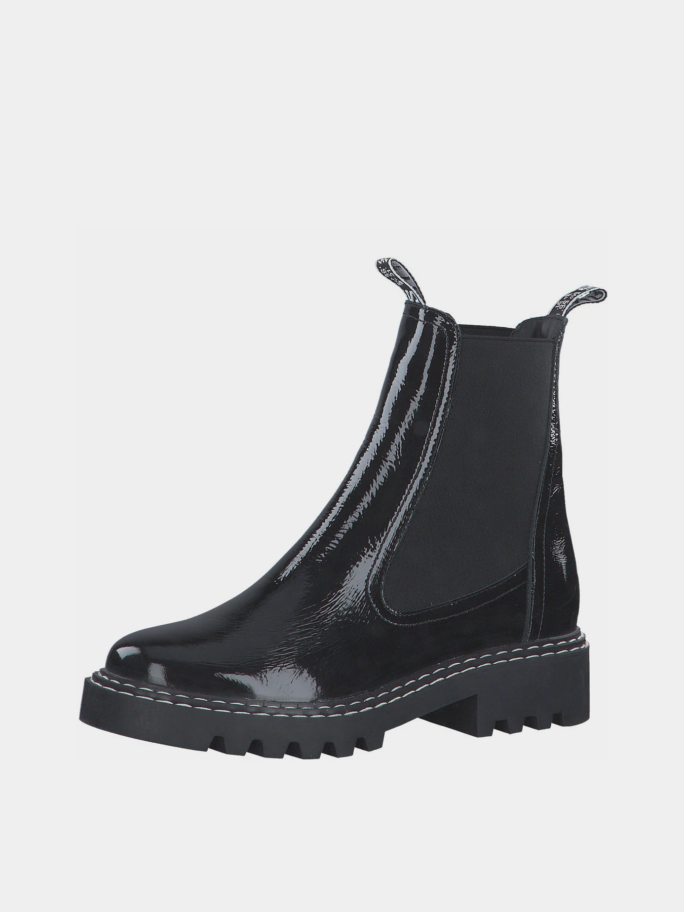 Черевики та чоботи Tamaris модель 1-1-25455-27 018 BLACK PATENT Черевики та чоботи Tamaris модель 1-1-25455-27 018 BLACK PATENT Фото