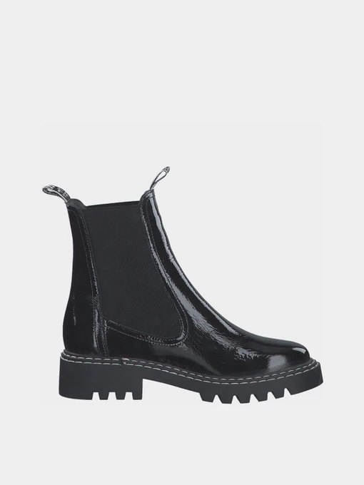 Ботинки и сапоги Tamaris модель 1-1-25455-27 018 BLACK PATENT Фото