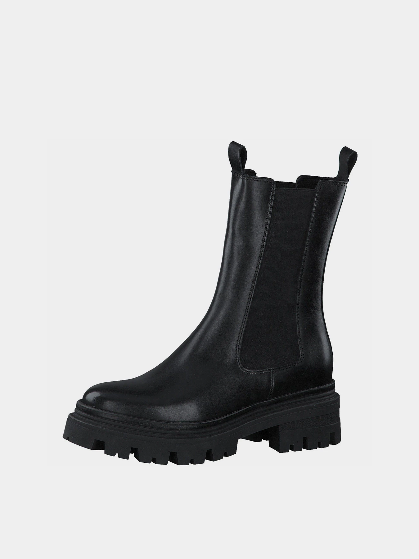 Ботинки и сапоги Tamaris модель 1-1-25498-27 003 BLACK LEATHER Фото