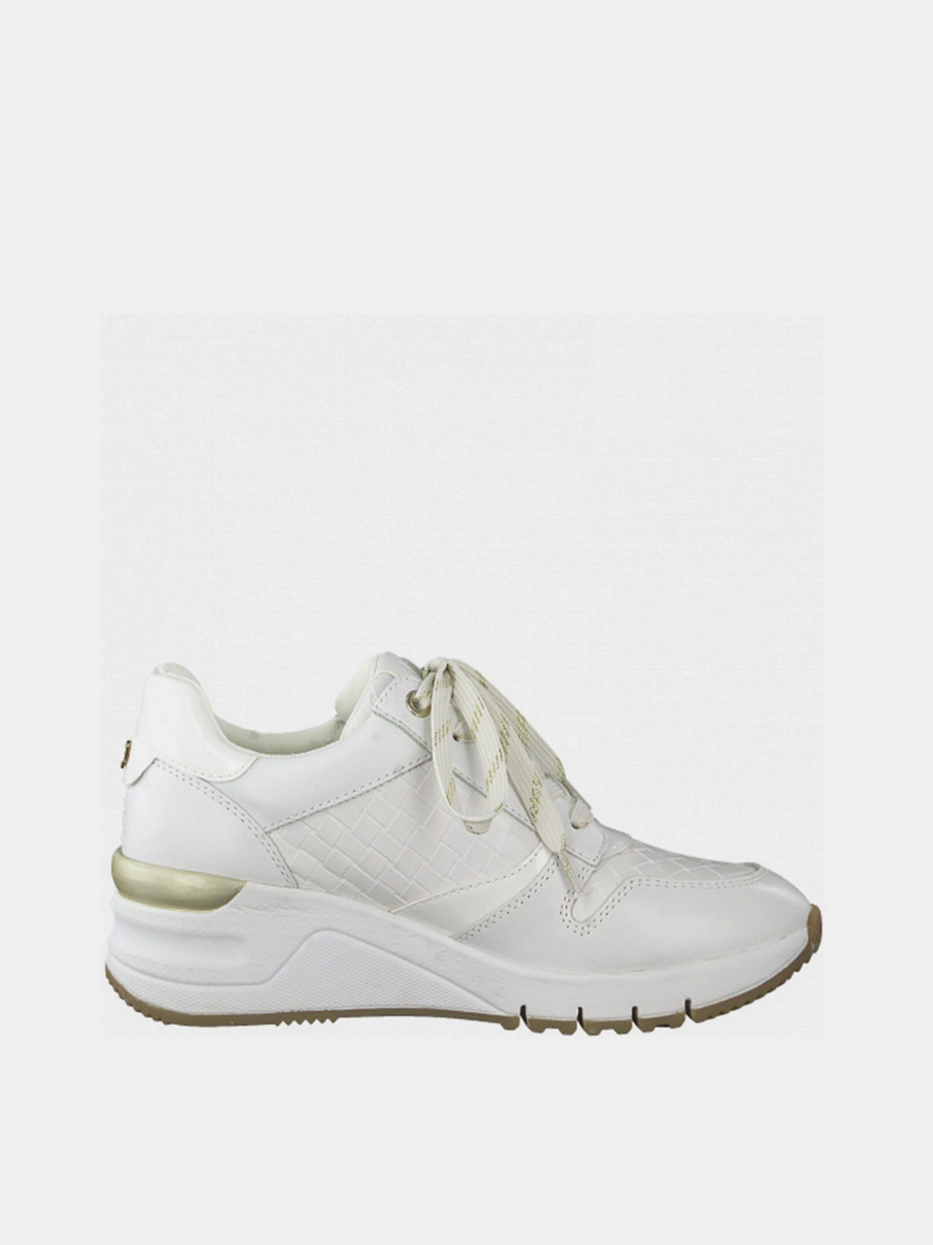 Кроссовки Tamaris модель 1-1-23702-28 103 WHITE LEA/STRU Кроссовки Tamaris модель 1-1-23702-28 103 WHITE LEA/STRU Фото
